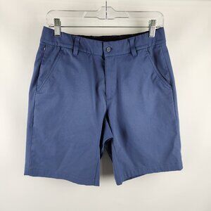 Good Good Golf Shorts Mens 30 Blue Performance Chino Stretch (30x9)